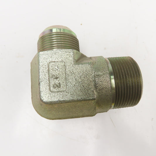Aeroquip 1-1/2" (-24) NPTF Male x 1-1/4" (-24) JIC Male Flare Elbow 90°