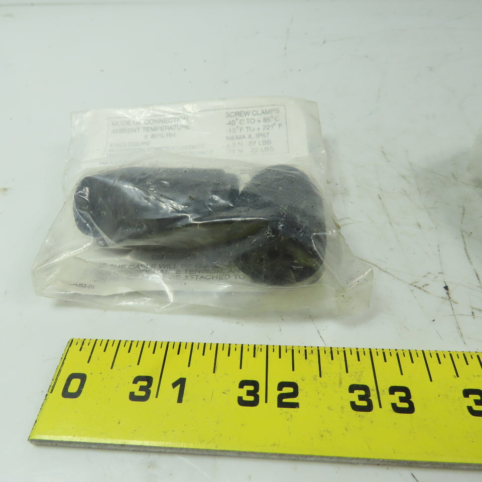 Allen Bradley 871A-TS5-N1 Terminal Chamber 5-Pin Strght Female Plug 16AWG Lot/4