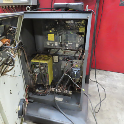 Lincoln Fanuc 6 Axis Dual Zone Robotic Welding Cell 480V 3PH 570A Power Wave 455