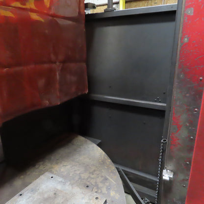 Lincoln Fanuc 6 Axis Dual Zone Robotic Welding Cell 480V 3PH 570A Power Wave 455