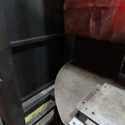 Lincoln Fanuc 6 Axis Dual Zone Robotic Welding Cell 480V 3PH 570A Power Wave 455