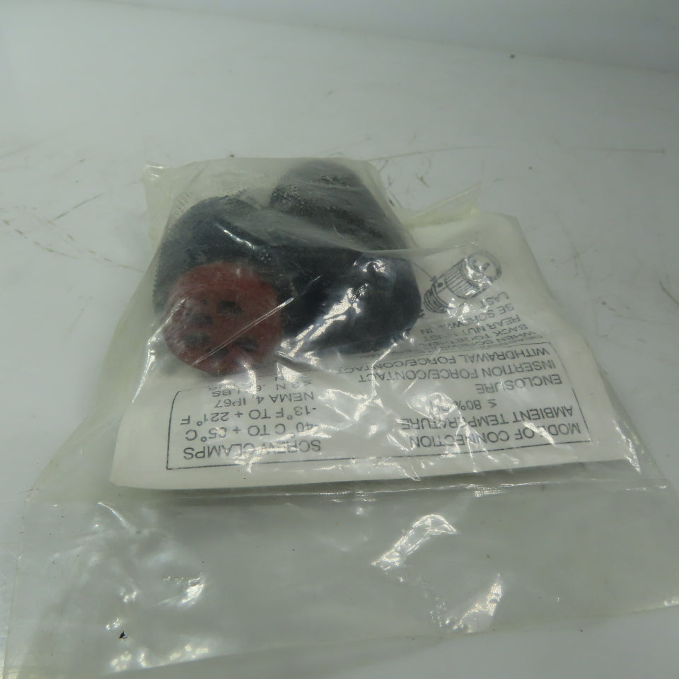 Allen Bradley 871A-TS4-NM1 Terminal Chamber 5-Pin Straight Male Plug 16AWG