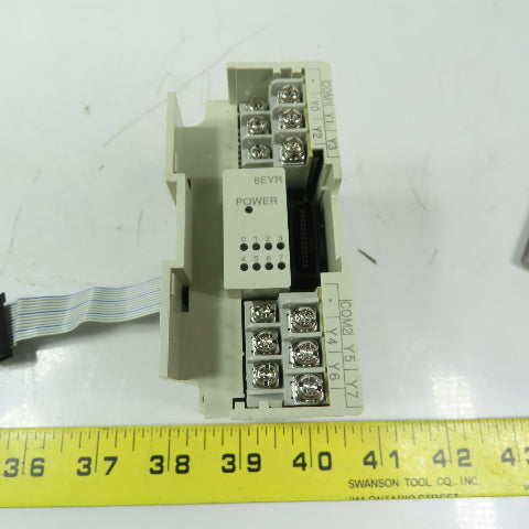 MITSUBISHI FXon-8EYR-ES/UL PLC Controller Output Module 30VDC/240VAC 2A