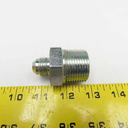 1/2" (-8) JIC Male Flare x 1" (-16) NPSM Male Adaptor Fitting