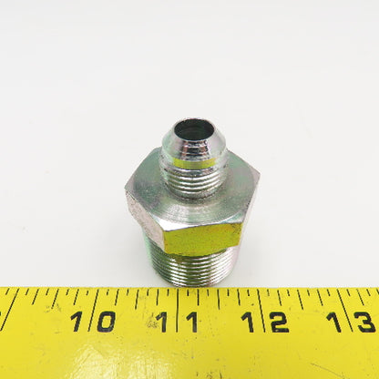 1/2" (-8) JIC Male Flare x 1" (-16) NPSM Male Adaptor Fitting