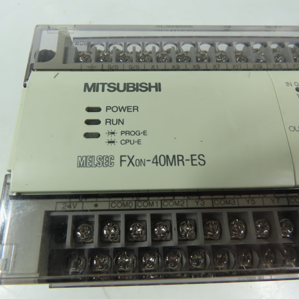 MITSUBISHI Fxon-40MR-ES/UL PLC Programmable Controller 100-240VAC 50/60Hz 2A