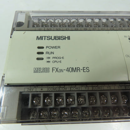 MITSUBISHI Fxon-40MR-ES/UL PLC Programmable Controller 100-240VAC 50/60Hz 2A