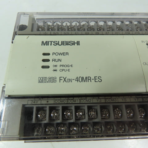 MITSUBISHI Fxon-40MR-ES/UL PLC Programmable Controller 100-240VAC 50/60Hz 2A