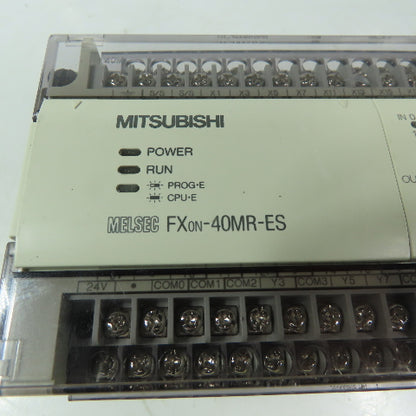 MITSUBISHI Fxon-40MR-ES/UL PLC Programmable Controller 100-240VAC 50/60Hz 2A