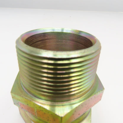 1-1/2" (-24) Female Swivel NPSM x 1-1/2" (-24) Male NPSM Straight Adaptor