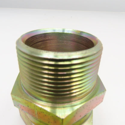1-1/2" (-24) Female Swivel NPSM x 1-1/2" (-24) Male NPSM Straight Adaptor