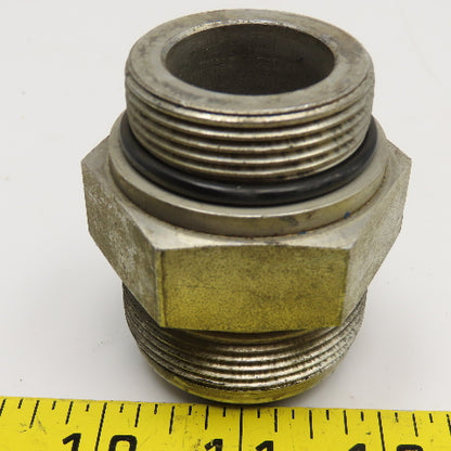 1-1/2" JIC Male x 1-1/4" ORB Straight Male Adaptor