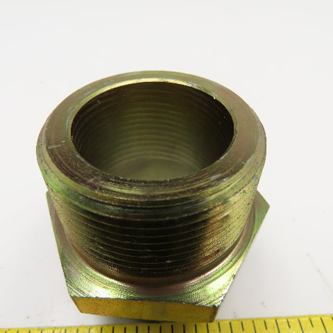 1-1/2" (-24) Male ORB x 1-1/2" Male NPTF Straight Adaptor