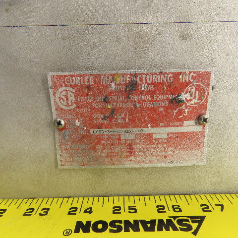 Curlee ECSD-3 3-Button Hazardous Location Pendant Station