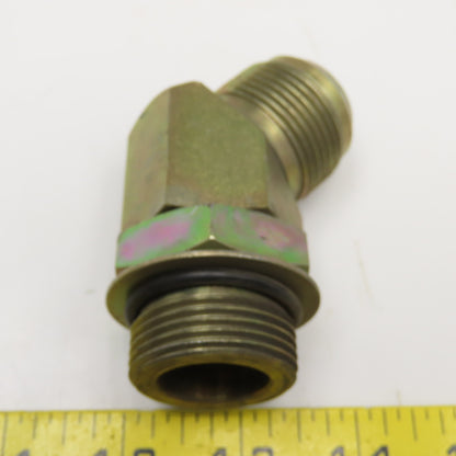 1" (-16) Male ORB x 1" (-16) Male JIC Flare Elbow 45°