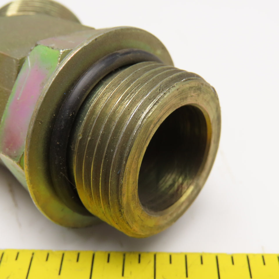 1" (-16) Male ORB x 1" (-16) Male JIC Flare Elbow 45°