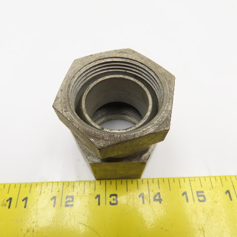 1-1/4" (-20) Female Swivel NPSM x 1-1/4" Female NPT Female Adaptor