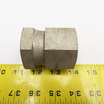 1-1/4" (-20) Female Swivel NPSM x 1-1/4" Female NPT Female Adaptor