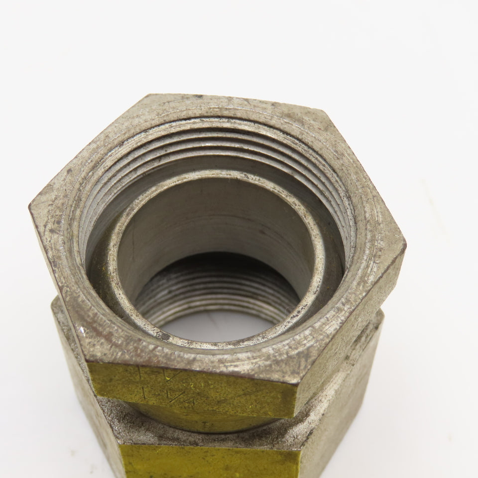 1-1/4" (-20) Female Swivel NPSM x 1-1/4" Female NPT Female Adaptor
