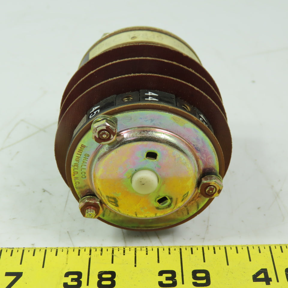 Shallco 3 position Rotary Drum Switch Spec 12849 9446