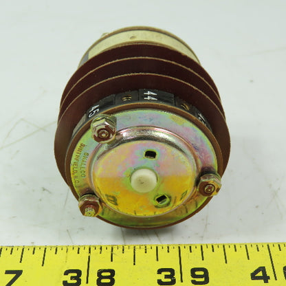 Shallco 3 position Rotary Drum Switch Spec 12849 9446