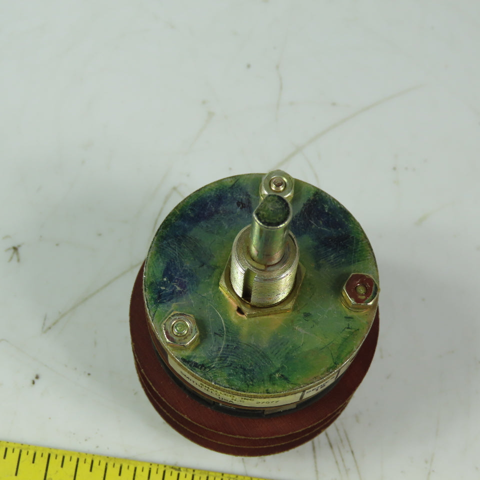 Shallco 3 position Rotary Drum Switch Spec 12849 9446