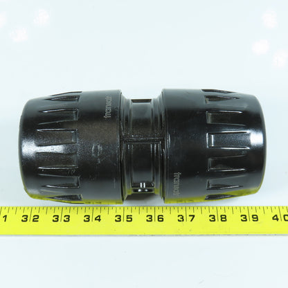 Transair 2-1/2" (63mm) Aluminum Airline Straight Connector Pipe Fitting