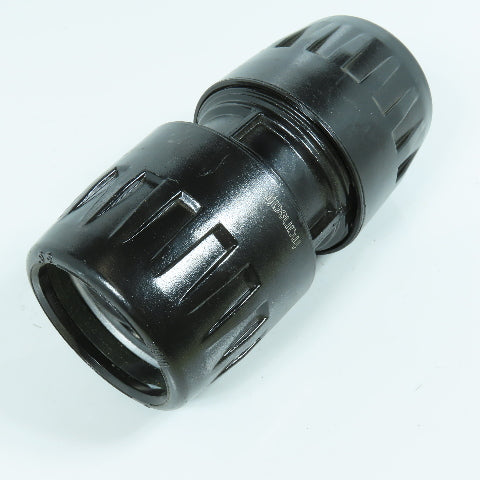 Transair 2-1/2" (63mm) Aluminum Airline Straight Connector Pipe Fitting