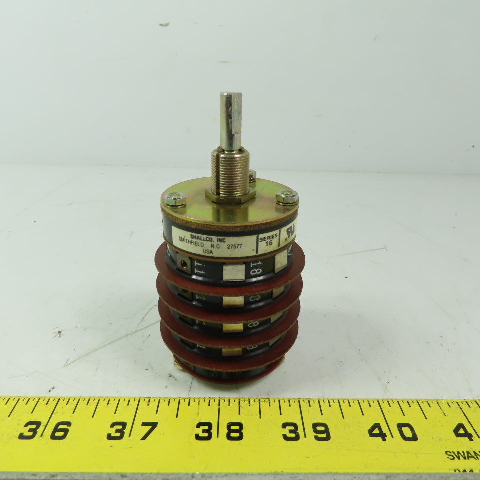 Shallco 3 Position Rotary Drum Switch Spec 12872 9503