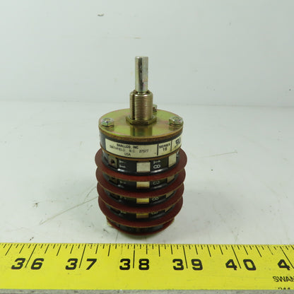 Shallco 3 Position Rotary Drum Switch Spec 12872 9503