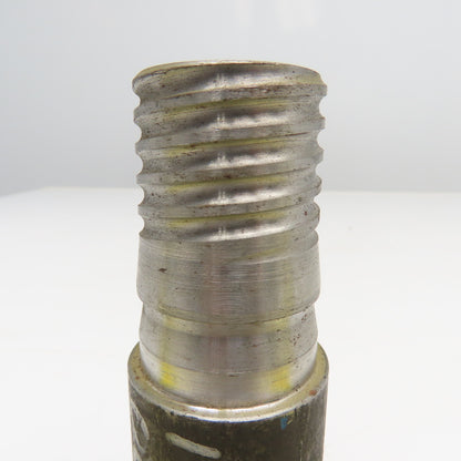1-1/2" NPT x 1-1/2" Spiral Wound Composite Hose Barb Carbon Steel 5-1/2" OAL