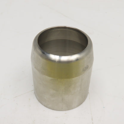2.16" ID To 1.70" Nominal 1-1/2" Composite Hose Swage Ferrule Stainless Steel