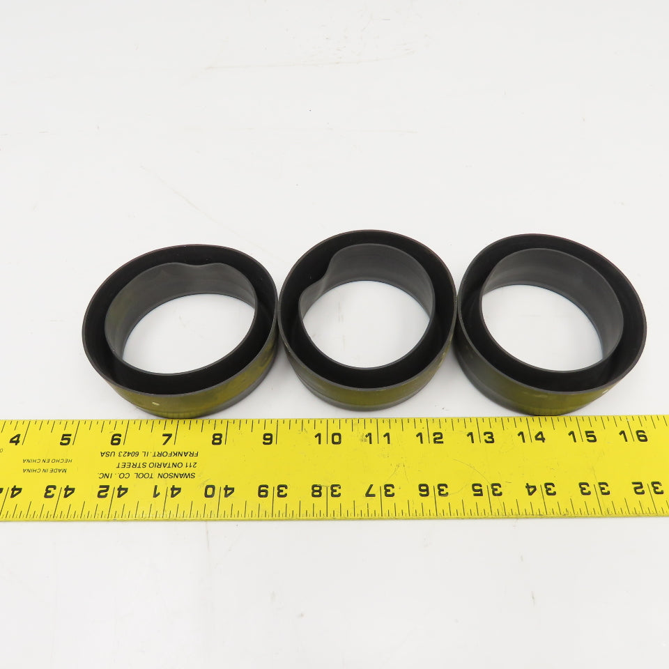 3" Buna N Composite Hose Seal Lot Of 3