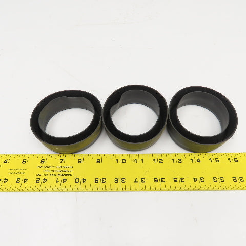 3" Buna N Composite Hose Seal Lot Of 3