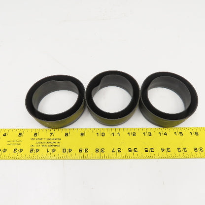 3" Buna N Composite Hose Seal Lot Of 3