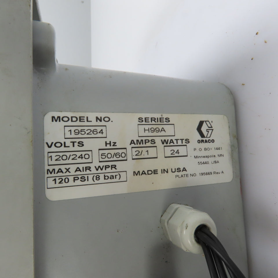 Graco 195264 H99A CycleFlo Pneumatic Pump Batch Controller 120/240V 120PSI