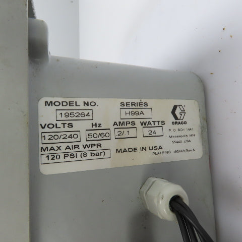 Graco 195264 H99A CycleFlo Pneumatic Pump Batch Controller 120/240V 120PSI