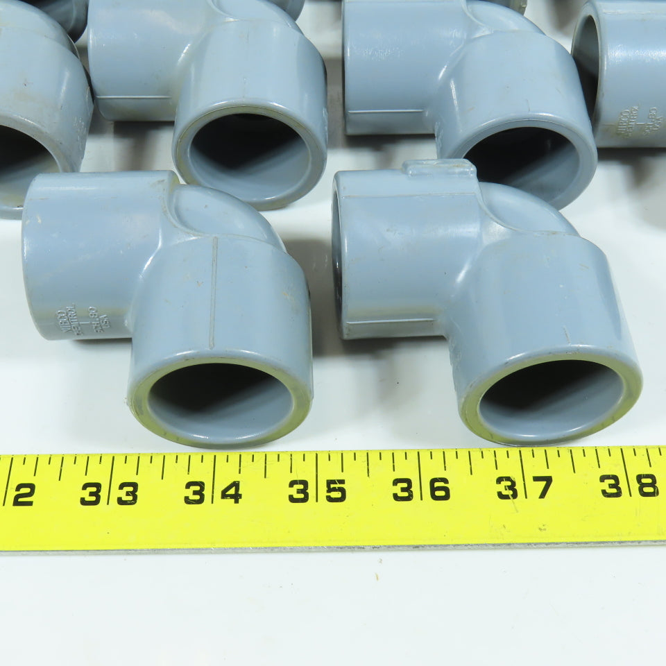 Nibco 1" Socket Slip 90 Degree Elbow CPVC SCH80 Lot of 10