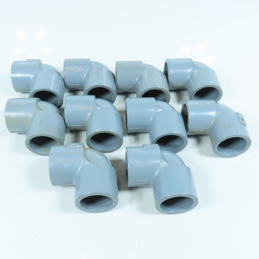 Nibco 1" Socket Slip 90 Degree Elbow CPVC SCH80 Lot of 10