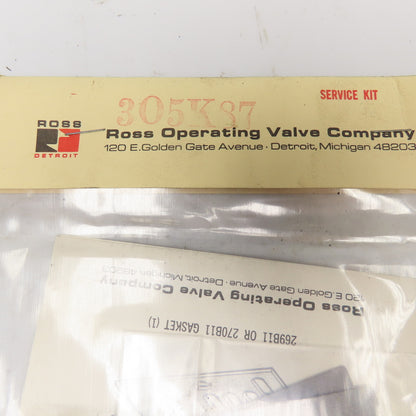 Ross 305K87 Series 70 Valve Gasket Seal Kit