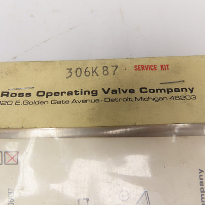 Ross 306K87 Series 70 Valve Gasket Seal Kit