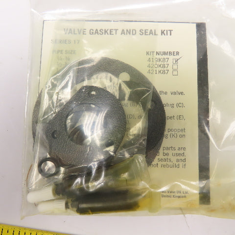 Ross 413K87 Valve Body Seal And Gasket Kit 4 Way Skyline Series