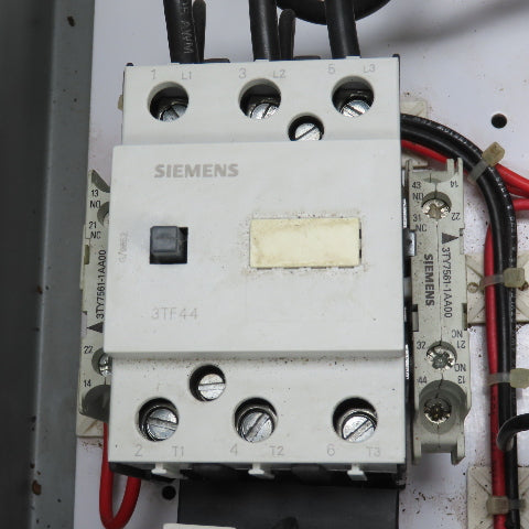 Siemens SCFHE11120 Combination Motor Starter Controller 120V Coil 25HP 600V
