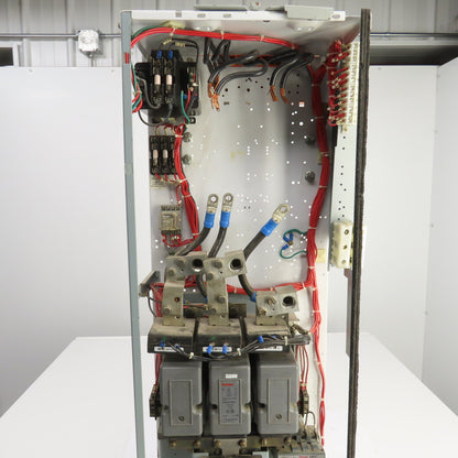 Furnas 125HP Motor Control Center Bucket 480V 3PH 14-3/4 Wx35-1/4H Missing Parts