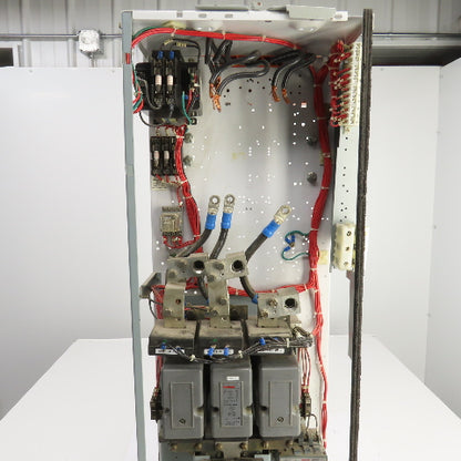 Furnas 125HP Motor Control Center Bucket 480V 3PH 14-3/4 Wx35-1/4H Missing Parts