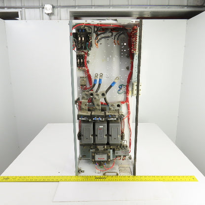 Furnas 125HP Motor Control Center Bucket 480V 3PH 14-3/4 Wx35-1/4H Missing Parts