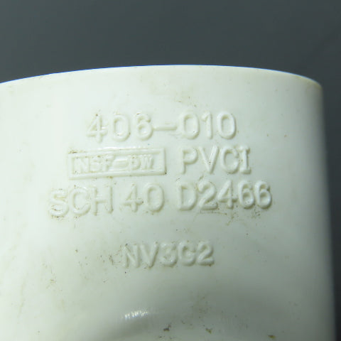 Spears 406-010 1" Socket Slip 90 Degree Elbow PVCI SCH40 Lot of 50