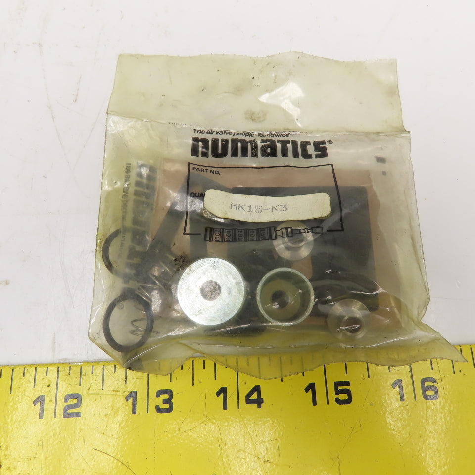 Numatics MK15-K3 Pneumatic Valve Repair Kit Lot Of 3