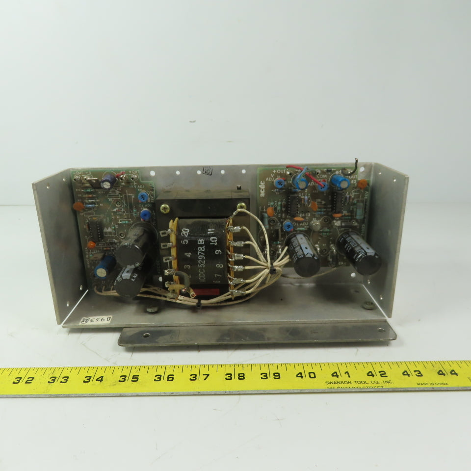acdc Electronics Model 451 Power Supply 5 V @ 6 A ±12 V @ 1.7 A