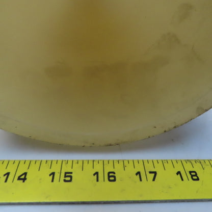 1511mm Long Off-White Natural Nylon Tube 167.5mm  OD x 143.5 ID mm 12mm Wall